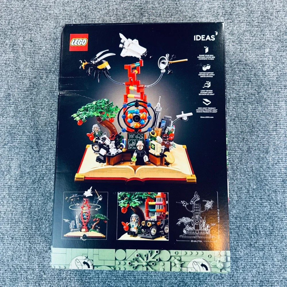 LEGO Ideas The Evolution of STEM Building Set 21355 Science History 879 PCS